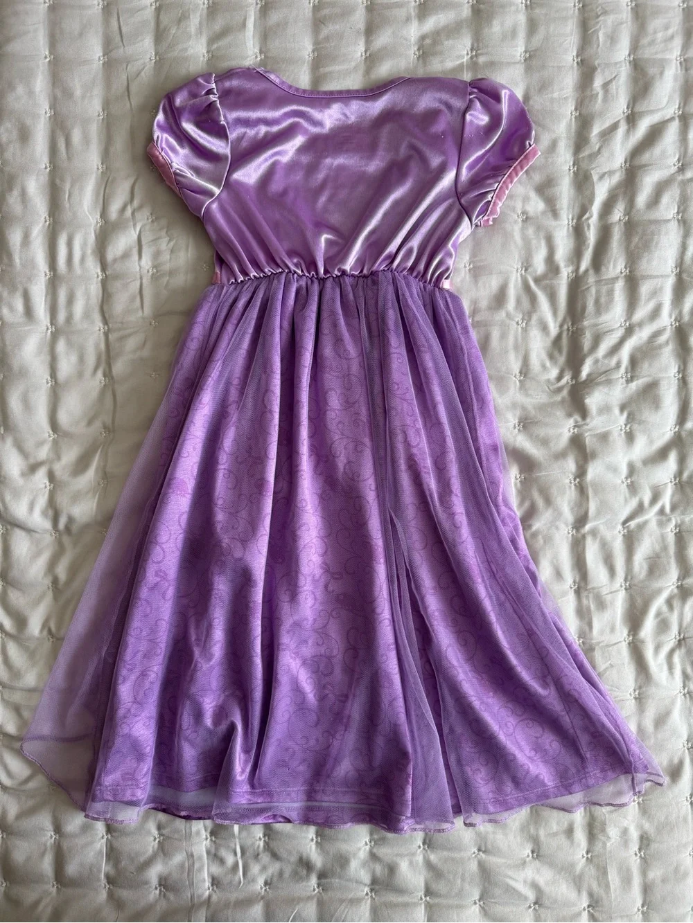 Disney Princess Rapunzel Dress Size 5T Dress Up Costume Purple